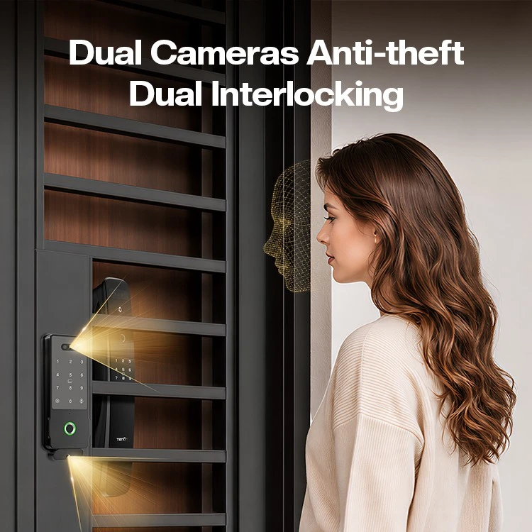 Waterproof Smart Linkage Gate Door Lock factory