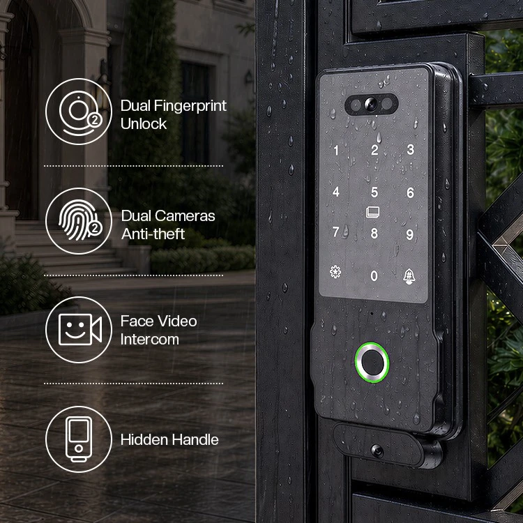 Waterproof Smart Linkage Gate Door Lock high quality