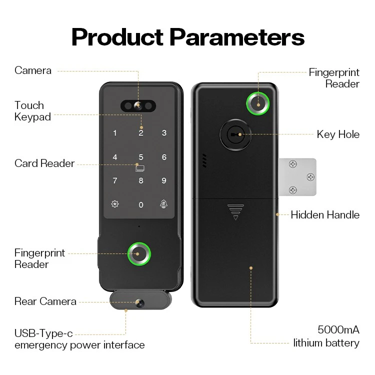 Waterproof Smart Linkage Gate Door Lock price